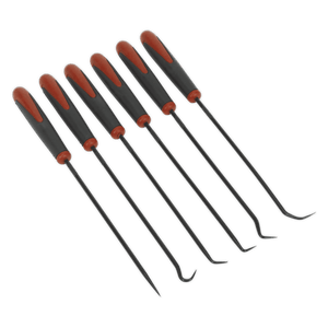 Sealey AK5215 6pc Extra - Long Pick & Hook Set - AK5215 - Sealey Tools UK - Trade Counter Direct