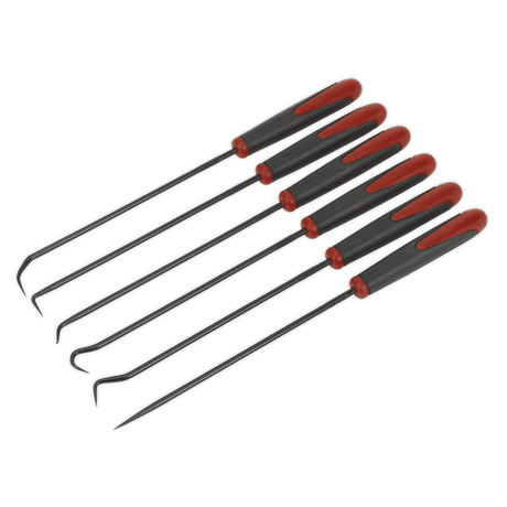Sealey AK5215 6pc Extra - Long Pick & Hook Set - AK5215 - Sealey Tools UK - Trade Counter Direct