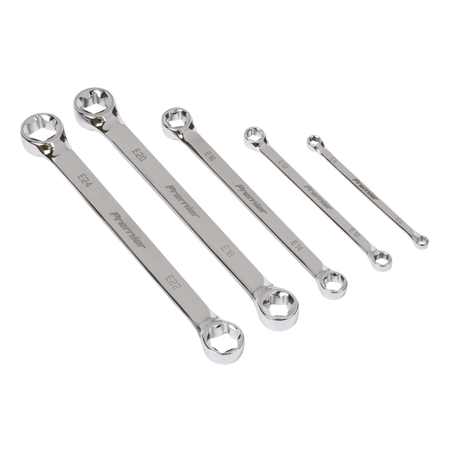 Sealey AK5481 TRX - Star* Double End Spanner Set 5pc - AK5481 - Sealey Tools UK - Trade Counter Direct