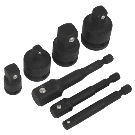 Sealey AK5522 Impact Socket Adaptor Set 7pc - AK5522 - Sealey Tools UK - Trade Counter Direct