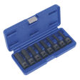 Sealey AK5601 Impact Hex Socket Bit Set 8pc 1/2"Sq Drive - AK5601 - Sealey Tools UK - Trade Counter Direct