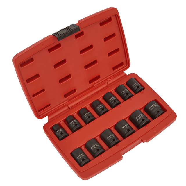 Sealey AK5614M Impact Socket Set 13pc 1/2"Sq Drive 12pt - AK5614M - Sealey Tools UK - Trade Counter Direct