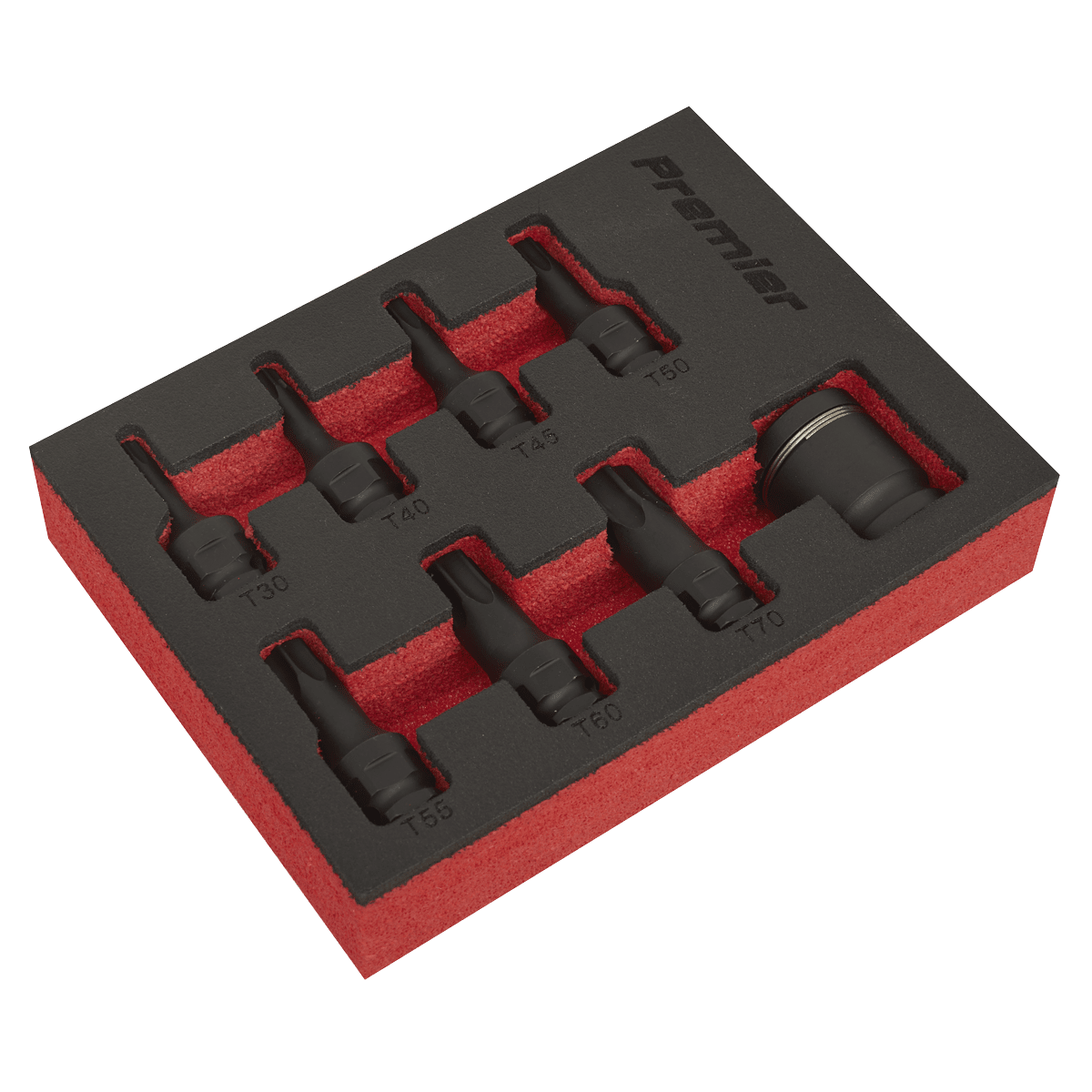 Sealey AK5621 Impact TRX - Star* Socket Bit Set 8pc 3/8"Sq Drive - AK5621 - Sealey Tools UK - Trade Counter Direct