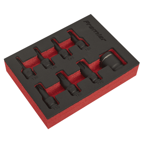 Sealey AK5621 Impact TRX - Star* Socket Bit Set 8pc 3/8"Sq Drive - AK5621 - Sealey Tools UK - Trade Counter Direct