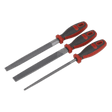 Sealey AK572 Engineer's File Set 3pc 200mm - AK572 - Sealey Tools UK - Trade Counter Direct