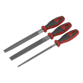 Sealey AK572 Engineer's File Set 3pc 200mm - AK572 - Sealey Tools UK - Trade Counter Direct