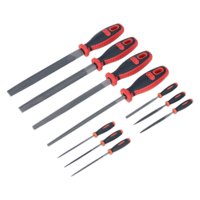 Sealey AK578 Premier Engineer's & Needle File Set 10pc - AK578 - Sealey Tools UK - Trade Counter Direct