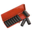 Sealey AK58/11M Impact Socket Set 10pc 1/2"Sq Drive Deep Metric - AK58/11M - Sealey Tools UK - Trade Counter Direct