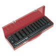 Sealey AK5815M Impact Socket Set 15pc 1/2"Sq Drive Deep Metric - AK5815M - Sealey Tools UK - Trade Counter Direct