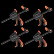 Sealey AK61014 Ratchet Bar Clamp 150mm 4pc Set - AK61014 - Sealey Tools UK - Trade Counter Direct