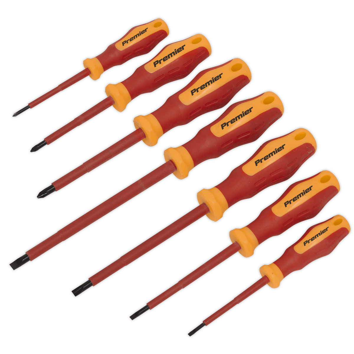 Sealey AK6125 Screwdriver Set 7pc VDE Approved - AK6125 - Sealey Tools UK - Trade Counter Direct