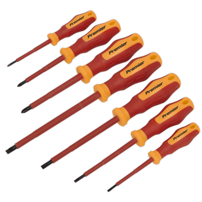 Sealey AK6125 Screwdriver Set 7pc VDE Approved - AK6125 - Sealey Tools UK - Trade Counter Direct