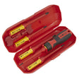 Sealey AK61280 Screwdriver Set Interchangeable 8pc - VDE Approved - AK61280 - Sealey Tools UK - Trade Counter Direct