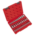 Sealey AK6197 TRX - Star* Socket & Security Socket Bit Set 38pc 1/4", 3/8" & 1/2"Sq Drive - AK6197 - Sealey Tools UK - Trade Counter Direct