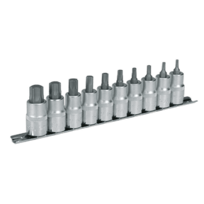 Sealey AK6208 TRX - Star* Socket Bit Set 10pc 1/2"Sq Drive - AK6208 - Sealey Tools UK - Trade Counter Direct