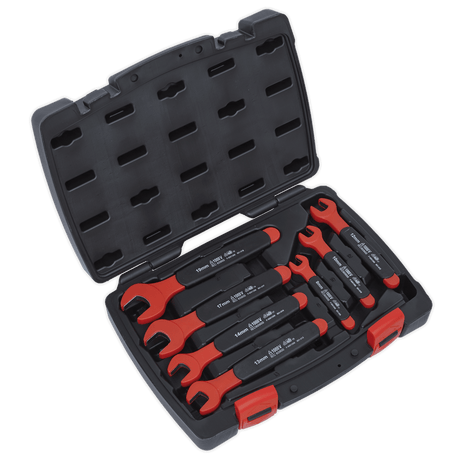 Sealey AK63171 Insulated Open - End Spanner Set 7pc VDE Approved - AK63171 - Sealey Tools UK - Trade Counter Direct