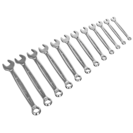 Sealey AK63921 Combination Spanner Set 12pc Lock - On™ 6pt - Metric - AK63921 - Sealey Tools UK - Trade Counter Direct