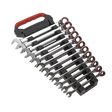 Sealey AK63944 Reversible Ratchet Combination Spanner Set 12pc Metric Platinum Series - AK63944 - Sealey Tools UK - Trade Counter Direct