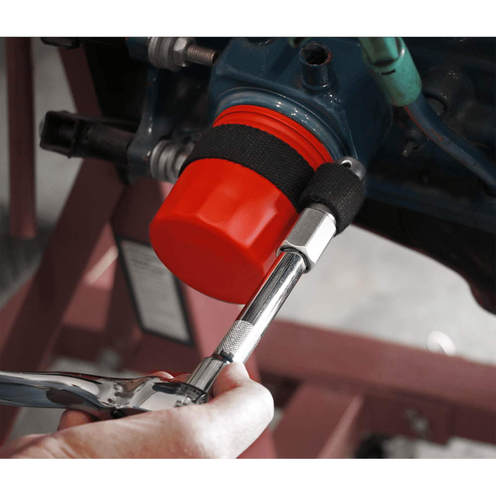 Sealey AK640 Oil Filter Strap Wrench 1/2"Sq Drive 120mm Capacity - AK640 - Sealey Tools UK - Trade Counter Direct