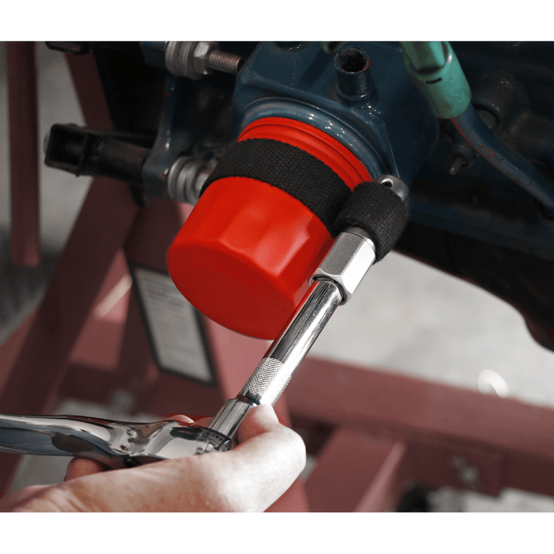Sealey AK640 Oil Filter Strap Wrench 1/2"Sq Drive 120mm Capacity - AK640 - Sealey Tools UK - Trade Counter Direct