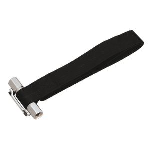 Sealey AK6403 Oil Filter Strap Wrench 3/8" & 1/2"Sq Drive 300mm Capacity - AK6403 - Sealey Tools UK - Trade Counter Direct
