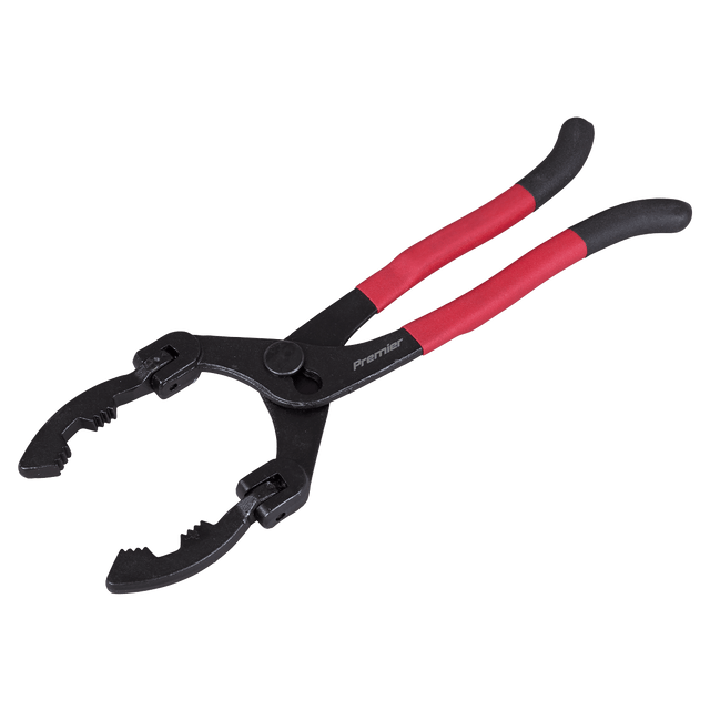 Sealey AK6417 Premier Adjustable Swivel Jaw Filter Pliers 57-120mm - AK6417 - Sealey Tools UK - Trade Counter Direct