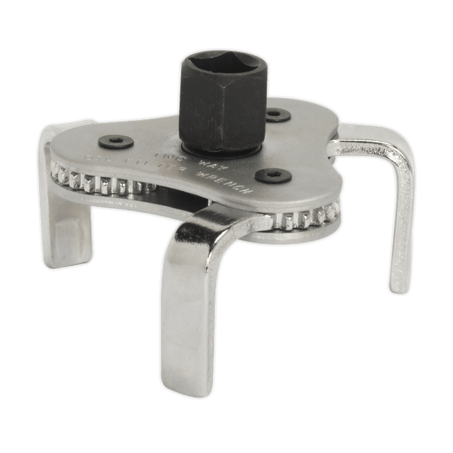 Sealey AK642 Oil Filter Claw Wrench 3/8" & 1/2"Sq Drive 63-103mm Capacity - AK642 - Sealey Tools UK - Trade Counter Direct