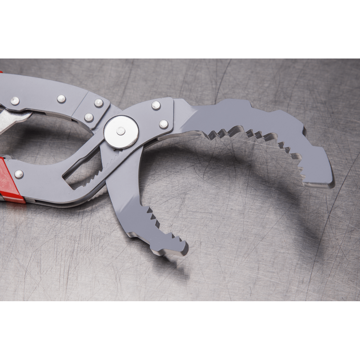 Sealey AK6421 Premier Self-Adjusting Angled Oil Filter Pliers - AK6421 - Sealey Tools UK - Trade Counter Direct