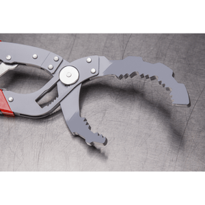 Sealey AK6421 Premier Self-Adjusting Angled Oil Filter Pliers - AK6421 - Sealey Tools UK - Trade Counter Direct
