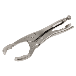 Sealey AK6423 Angled Oil Filter Locking Pliers 45-130mm Capacity - AK6423 - Sealey Tools UK - Trade Counter Direct