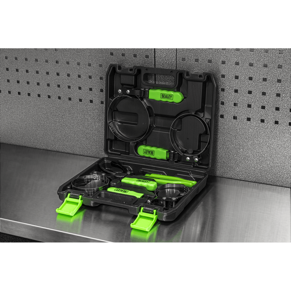 Sealey AK6424 Oil Filter Removal Kit 5pc - AK6424 - Sealey Tools UK - Trade Counter Direct