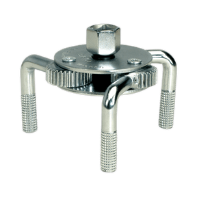 Sealey AK643 Oil Filter Claw Wrench 3/8" & 1/2"Sq Drive 65-110mm Capacity - AK643 - Sealey Tools UK - Trade Counter Direct
