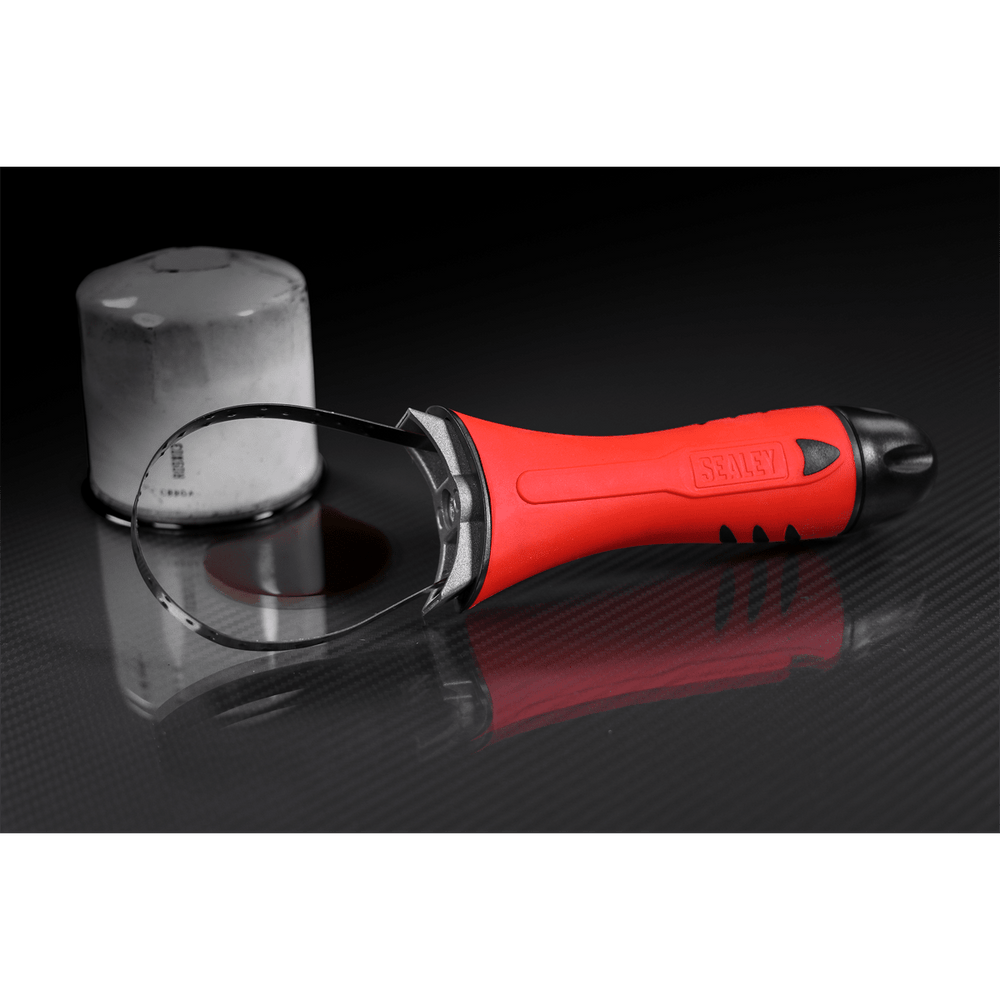 Sealey AK6441 Oil Filter Band Wrench 65-105mm Capacity - AK6441 - Sealey Tools UK - Trade Counter Direct