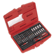 Sealey AK64903 Fine Tooth Ratchet Screwdriver & Accessory Set 51pc - AK64903 - Sealey Tools UK - Trade Counter Direct
