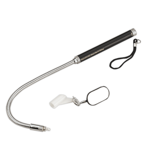 Sealey AK650 Flexible Inspection Mirror with Light - AK650 - Sealey Tools UK - Trade Counter Direct