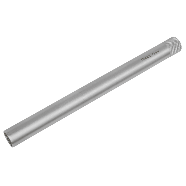 Sealey AK6552 Magnetic Spark Plug Socket 3/8"Sq Drive 12-Point 250 x 16mm - AK6552 - Sealey Tools UK - Trade Counter Direct