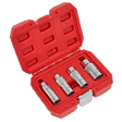 Sealey AK6556 Spark Plug Socket Set 3/8"Sq Drive 4pc - AK6556 - Sealey Tools UK - Trade Counter Direct