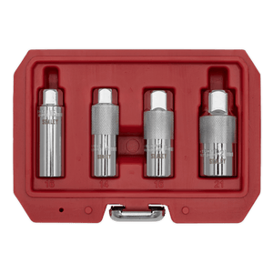 Sealey AK65561 Magnetic Spark Plug Socket Set 3/8"Sq Drive 4pc - AK65561 - Sealey Tools UK - Trade Counter Direct