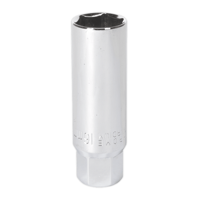 Sealey AK6557 Thin Wall Spark Plug Socket 3/8"Sq Drive 16mm - AK6557 - Sealey Tools UK - Trade Counter Direct