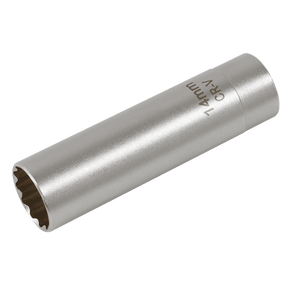 Sealey AK6568 14mm 3/8"Sq Drive 12 - Point Spark Plug Socket with Magnetic Retainer - AK6568 - Sealey Tools UK - Trade Counter Direct