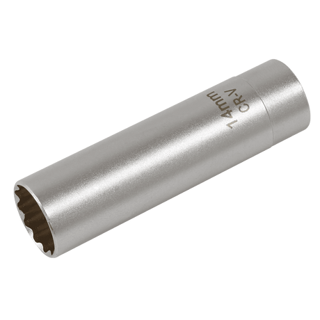 Sealey AK6568 14mm 3/8"Sq Drive 12 - Point Spark Plug Socket with Magnetic Retainer - AK6568 - Sealey Tools UK - Trade Counter Direct