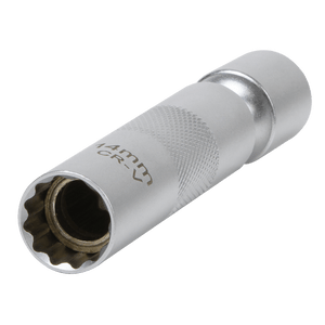 Sealey AK6569 Spark Plug Socket with Universal Joint 3/8"Sq Drive 12-Point 14mm - AK6569 - Sealey Tools UK - Trade Counter Direct