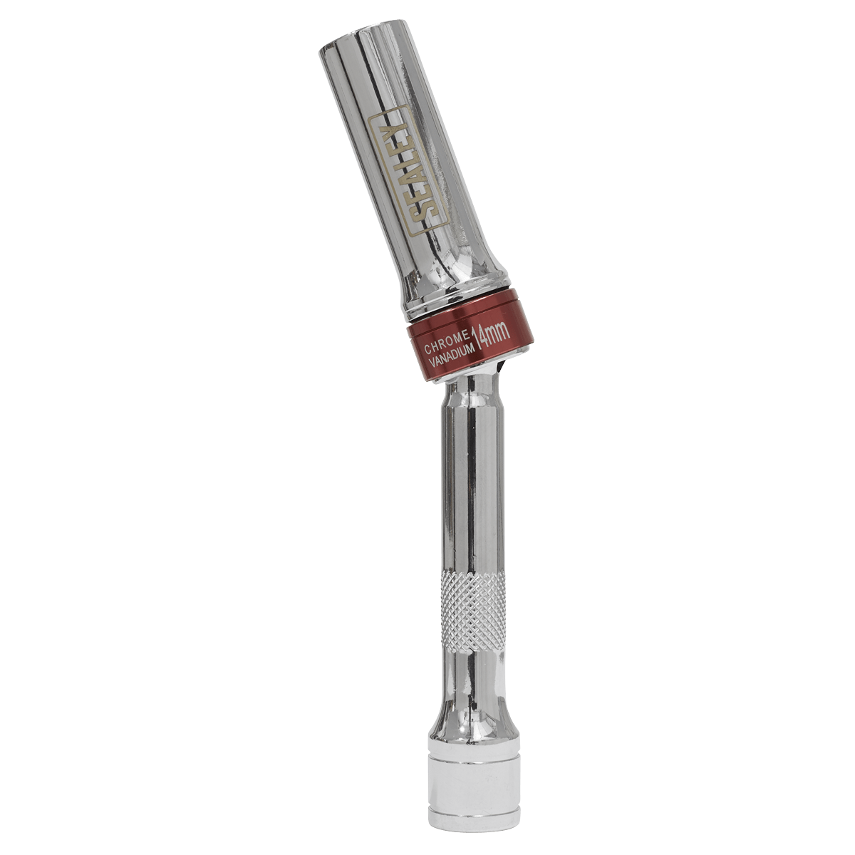 Sealey AK6570 Spark Plug Socket with Universal Joint 3/8"Sq Drive 12-Point 150 x 14mm - AK6570 - Sealey Tools UK - Trade Counter Direct