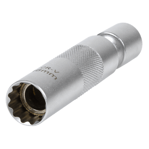 Sealey AK6571 Spark Plug Socket with Universal Joint 3/8"Sq Drive 12-Point 16mm - AK6571 - Sealey Tools UK - Trade Counter Direct
