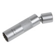 Sealey AK6571 Spark Plug Socket with Universal Joint 3/8"Sq Drive 12-Point 16mm - AK6571 - Sealey Tools UK - Trade Counter Direct