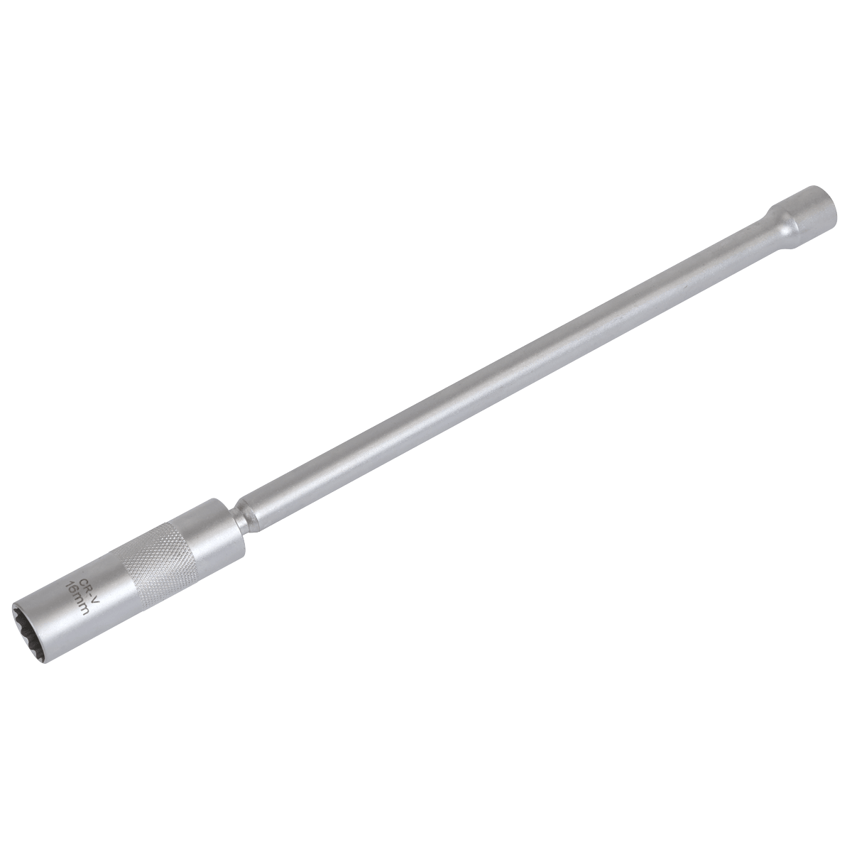 Sealey AK6576 Spark Plug Socket with Universal Joint & Extension 3/8"Sq Drive 12-Point 16mm - AK6576 - Sealey Tools UK - Trade Counter Direct