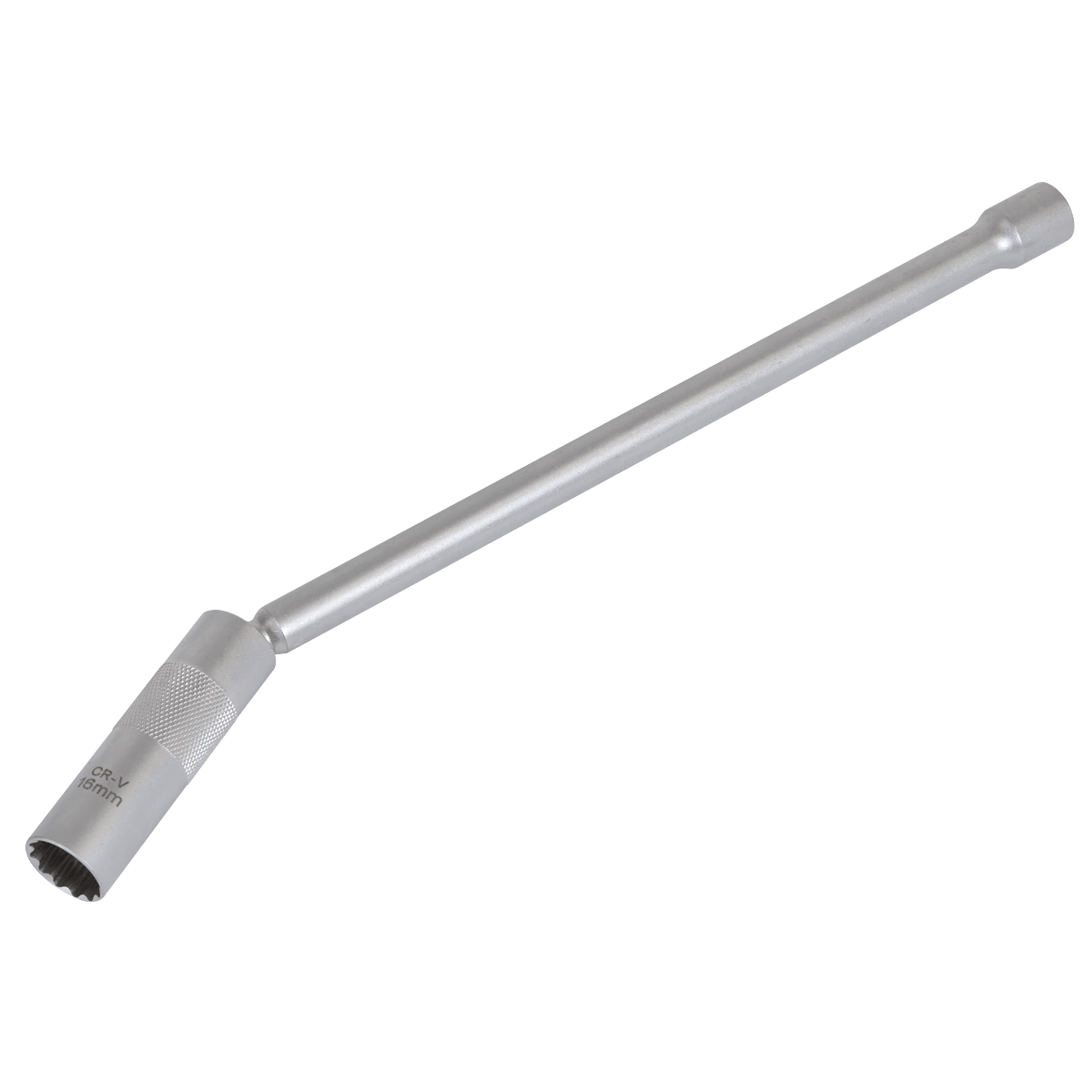 Sealey AK6576 Spark Plug Socket with Universal Joint & Extension 3/8"Sq Drive 12-Point 16mm - AK6576 - Sealey Tools UK - Trade Counter Direct