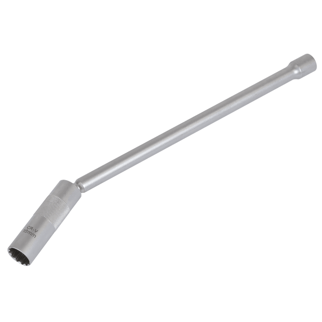 Sealey AK6576 Spark Plug Socket with Universal Joint & Extension 3/8"Sq Drive 12-Point 16mm - AK6576 - Sealey Tools UK - Trade Counter Direct