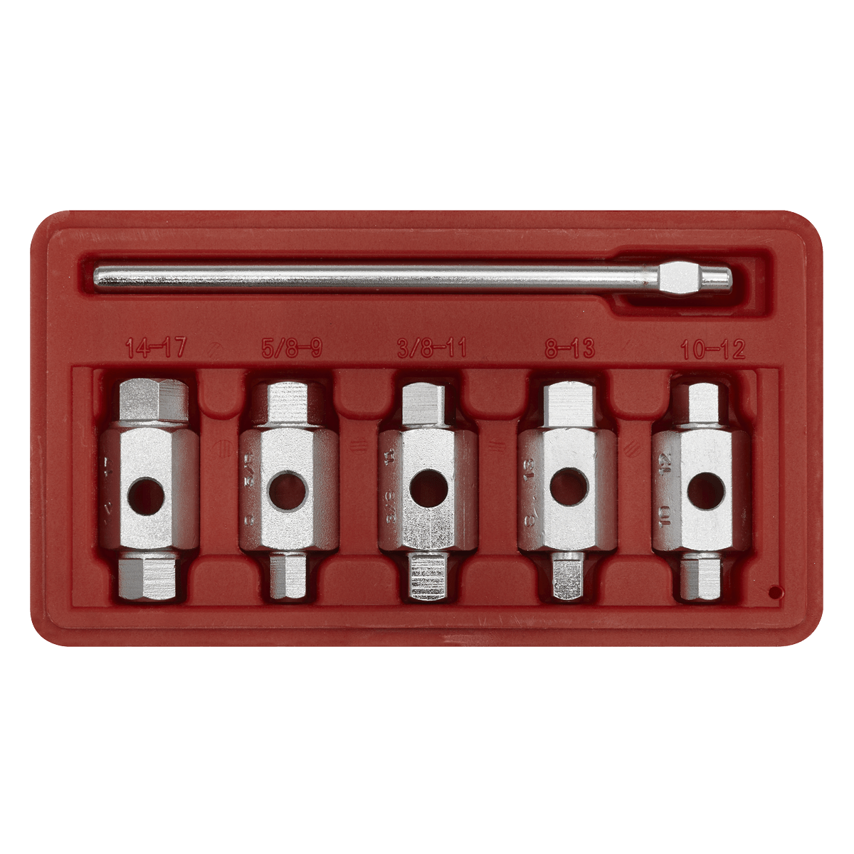 Sealey AK659 Double End Drain Key Set 6pc - AK659 - Sealey Tools UK - Trade Counter Direct