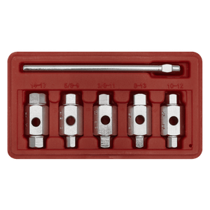 Sealey AK659 Double End Drain Key Set 6pc - AK659 - Sealey Tools UK - Trade Counter Direct